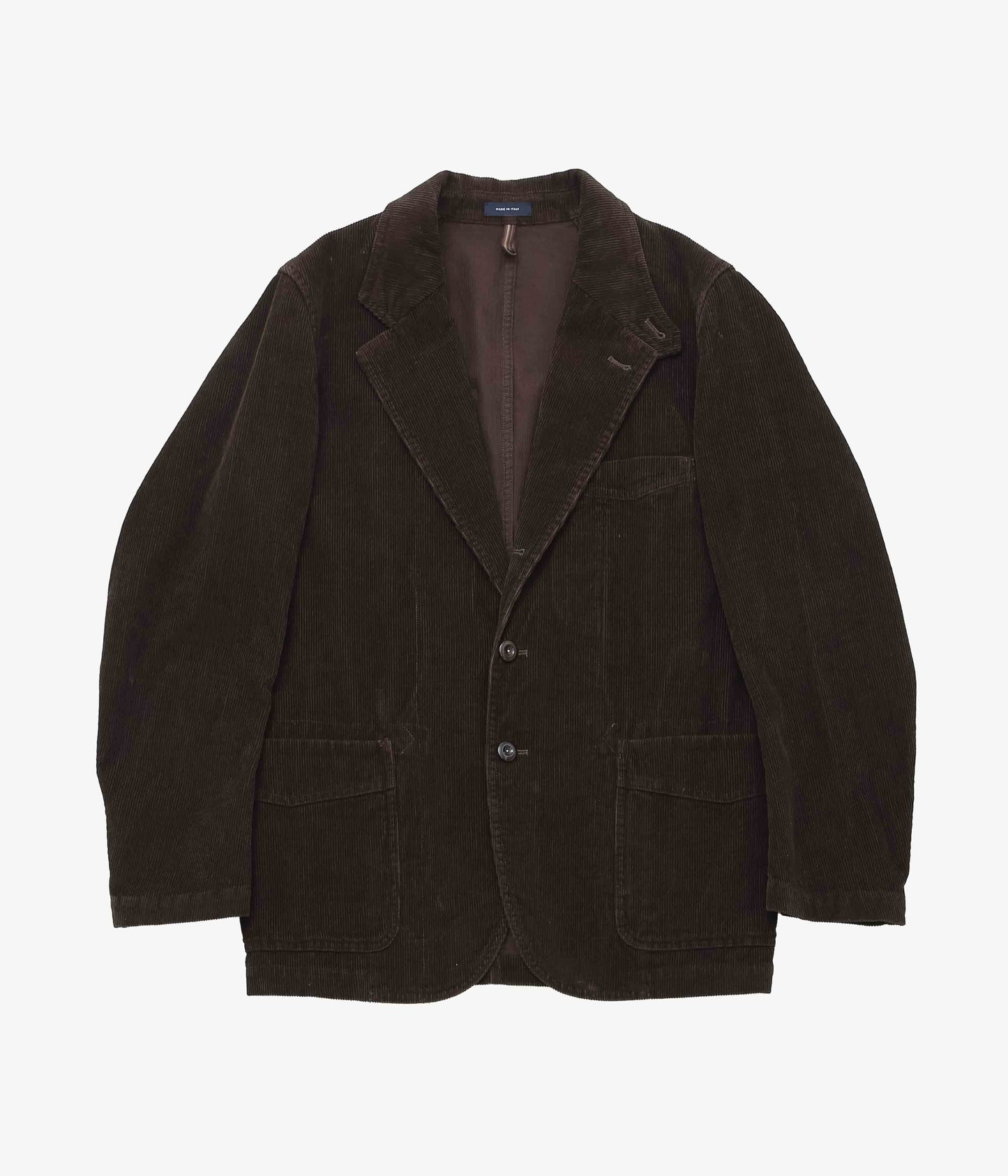 DRAKE'S ''VINTAGE CORD FIELD GAMES BLAZER'' (BROWN)