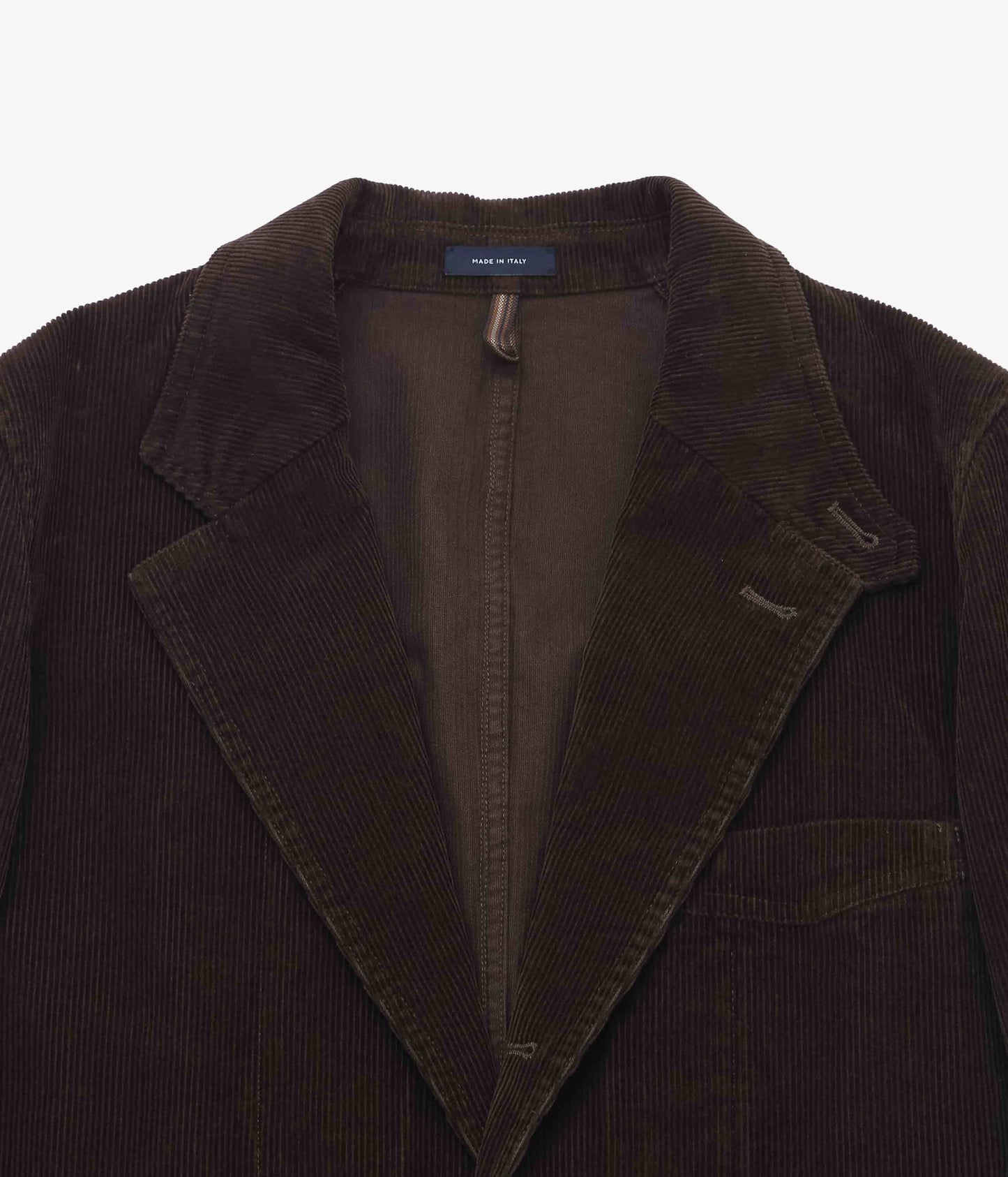 DRAKE'S ''VINTAGE CORD FIELD GAMES BLAZER'' (BROWN)