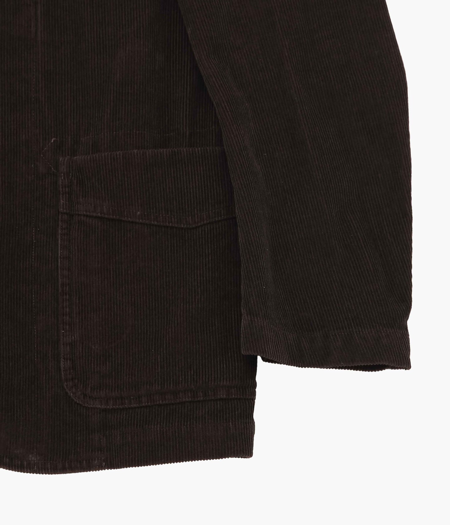 DRAKE'S ''VINTAGE CORD FIELD GAMES BLAZER'' (BROWN)