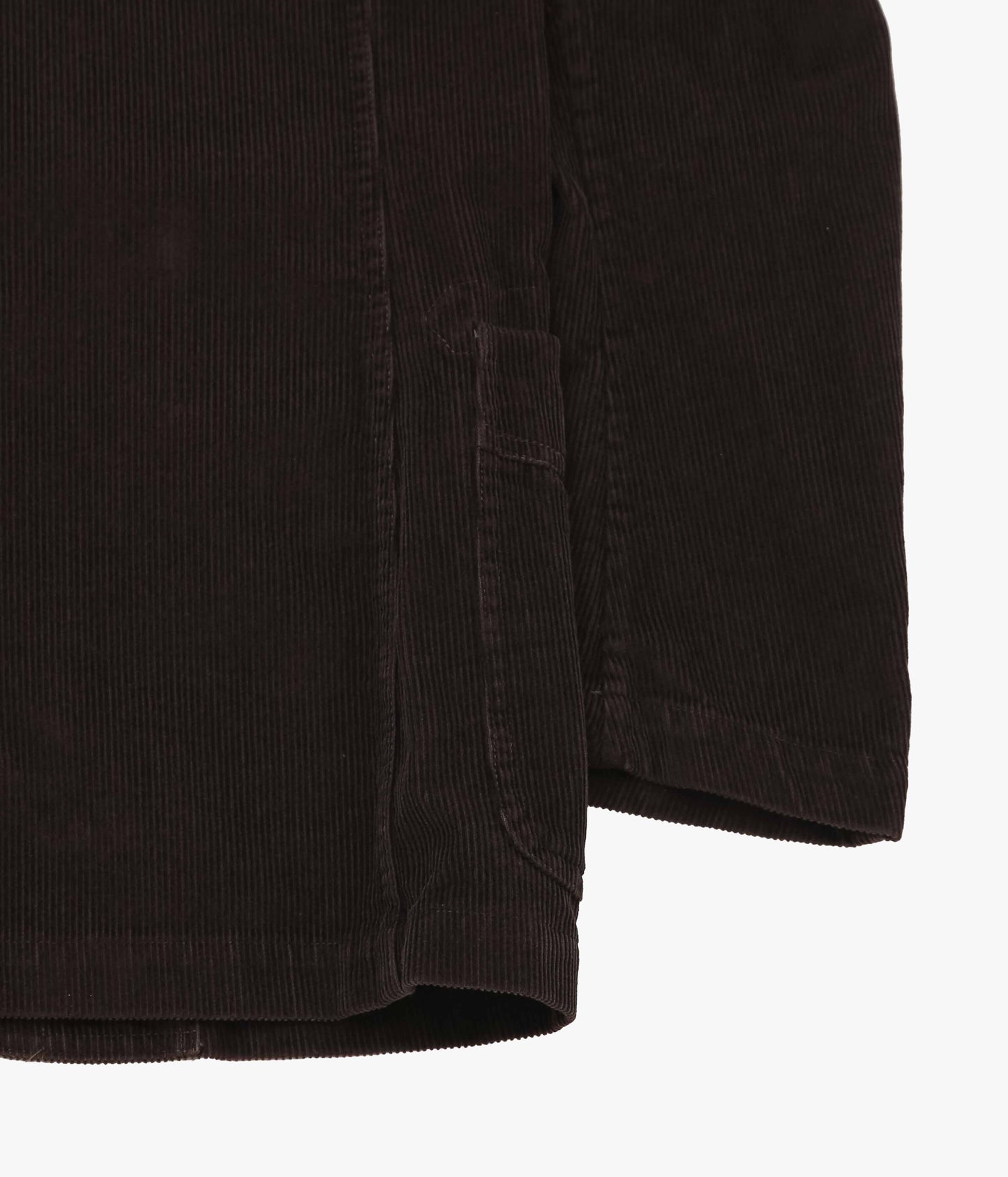 DRAKE'S ''VINTAGE CORD FIELD GAMES BLAZER'' (BROWN)