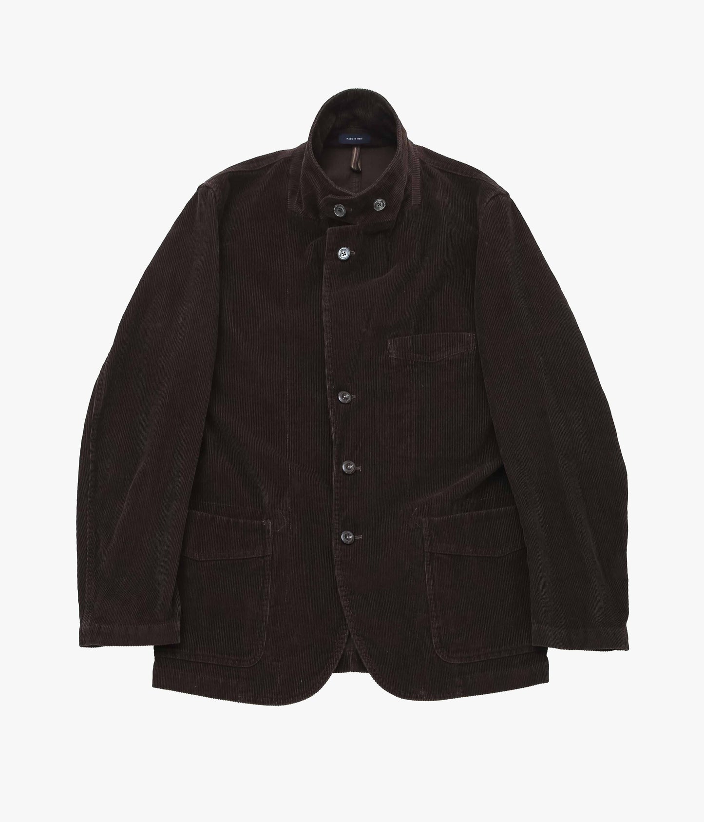 DRAKE'S ''VINTAGE CORD FIELD GAMES BLAZER'' (BROWN)