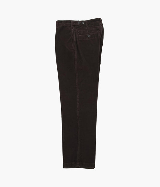DRAKE'S ''VINTAGE CORD FIELD GAMES TROUSER'' (BROWN)