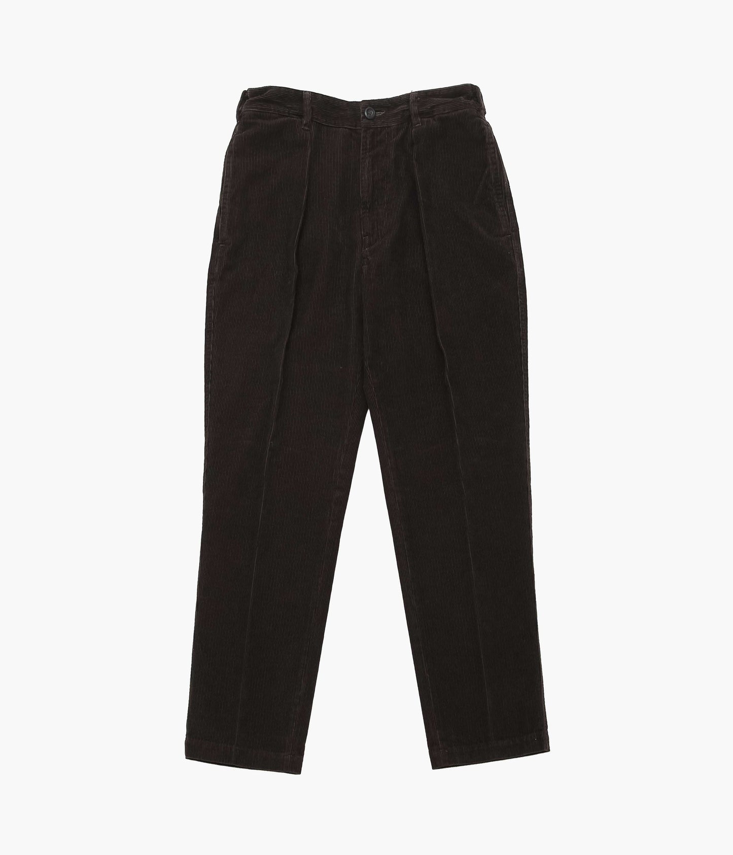 DRAKE'S ''VINTAGE CORD FIELD GAMES TROUSER'' (BROWN)