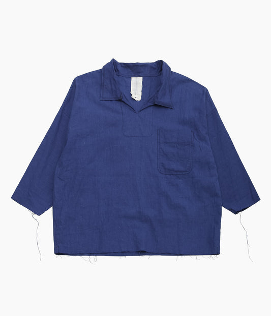 DTERIORO ''LU BASE LAYER｜VINTAGE LINEN'' (BLUE)