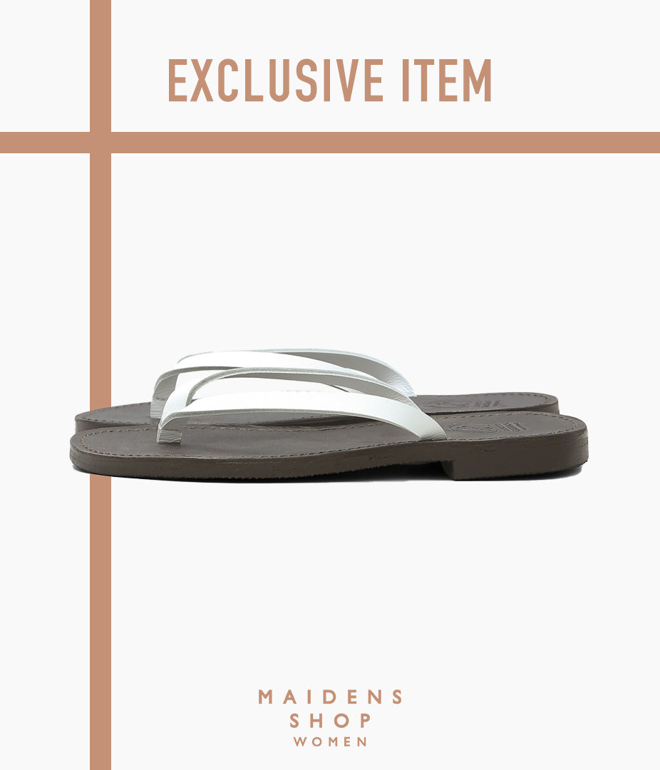 LA BOTTE GARDIANE ''TONG'' (WHITE/BROWN)