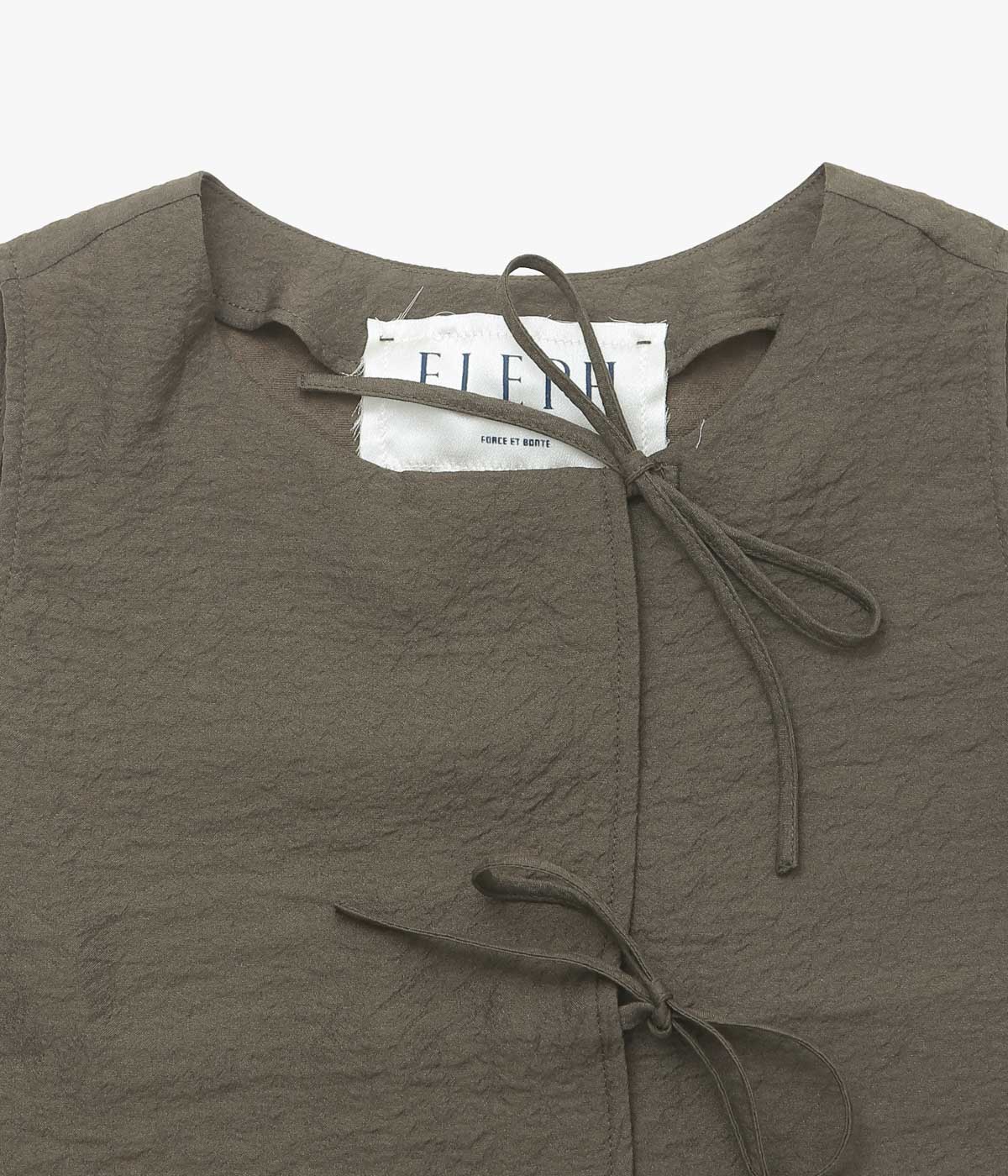 ELEPH ''ANOUK BOW TOP'' (BROWN)