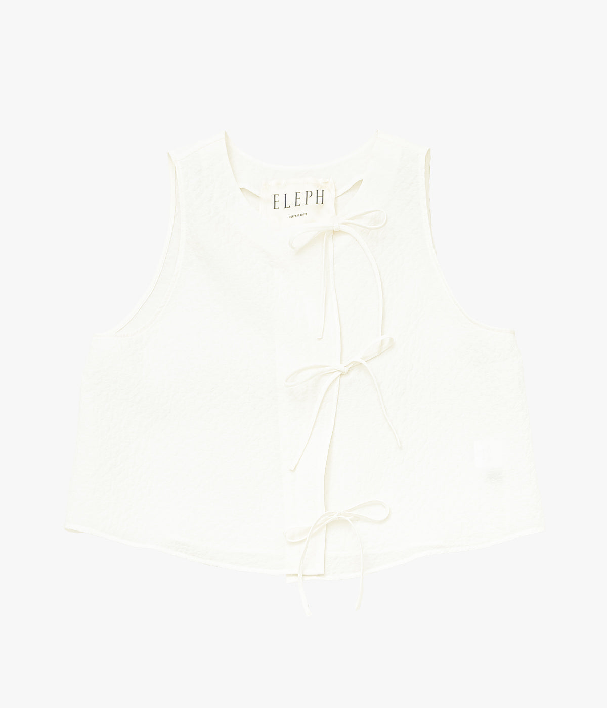 ELEPH ''ANOUK BOW TOP'' (WHITE)