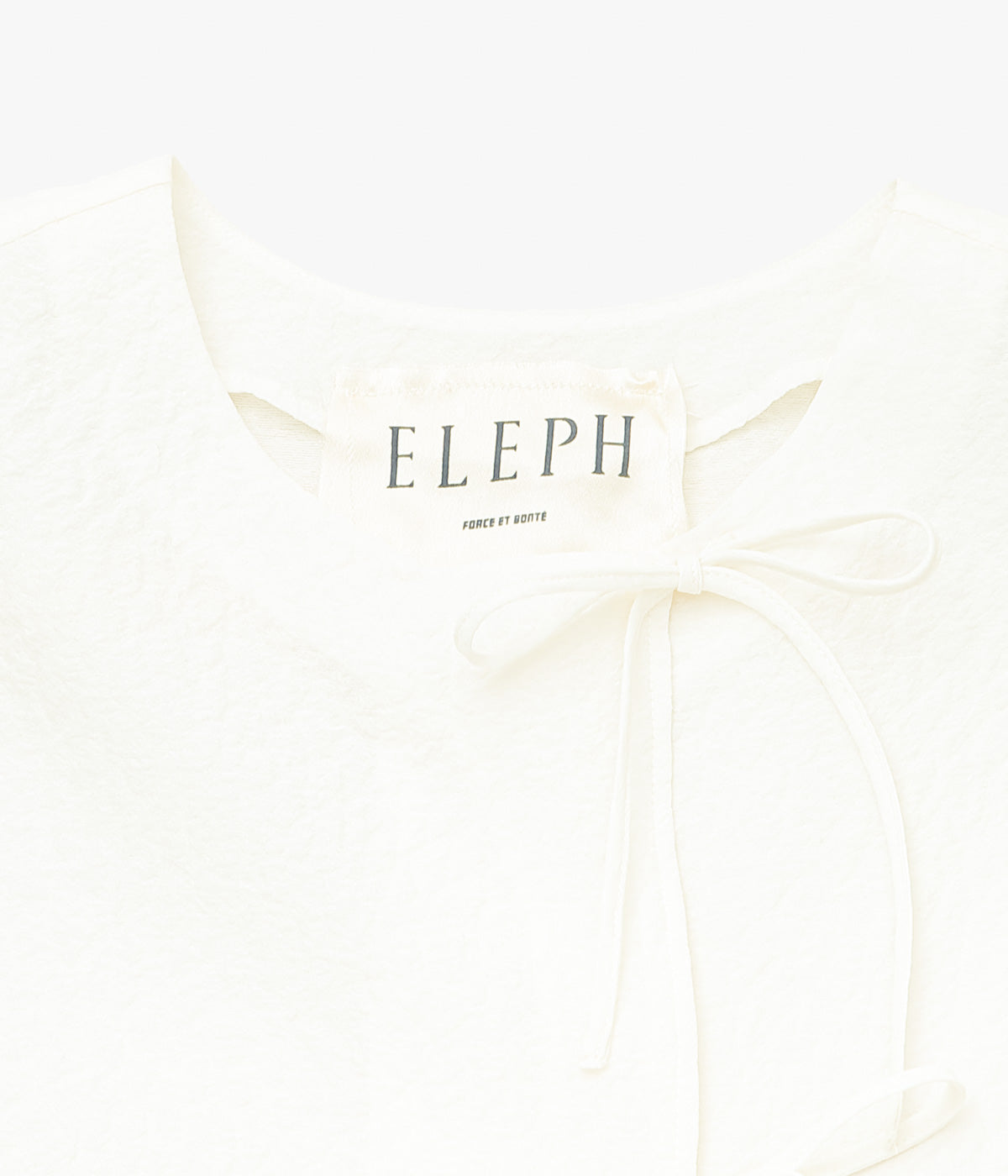 ELEPH ''ANOUK BOW TOP'' (WHITE)