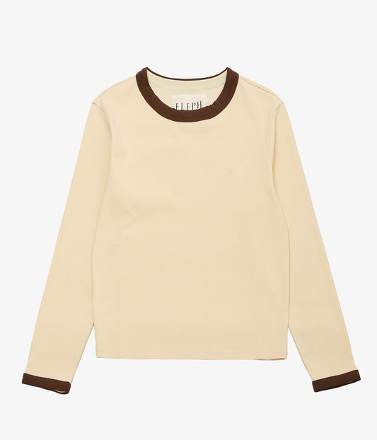 ELEPH ''BIG TEE L/S'' (BROWN)