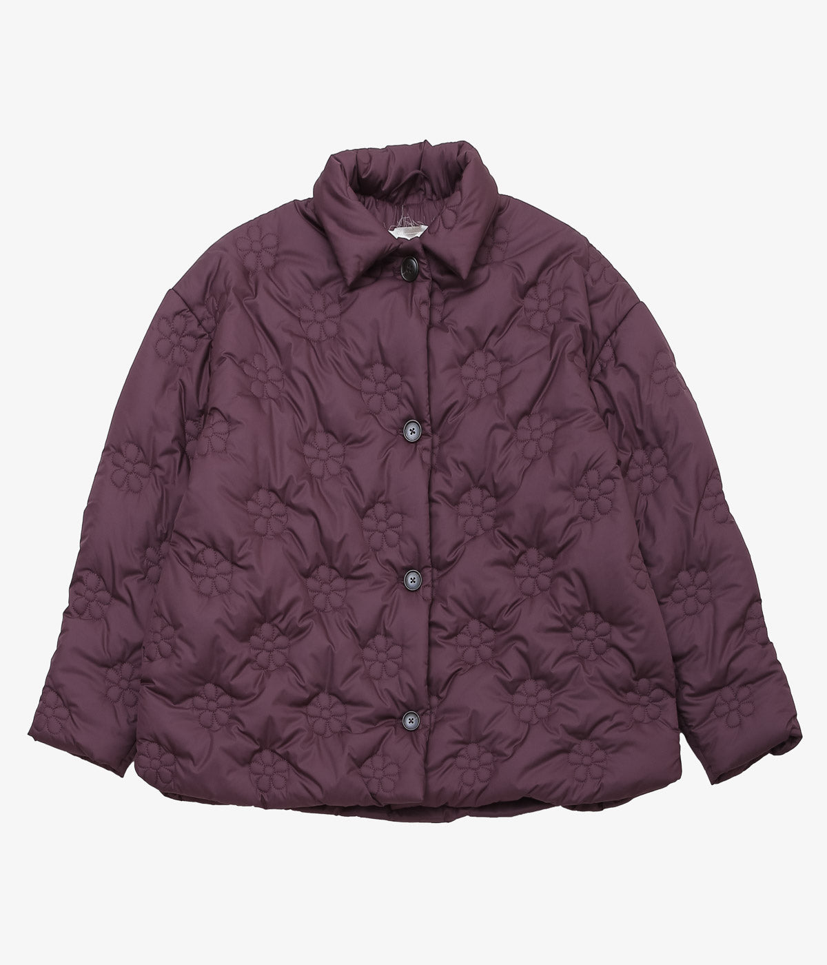 ELEPH ''FLOWER PUFF SHORT'' (BURGUNDY)