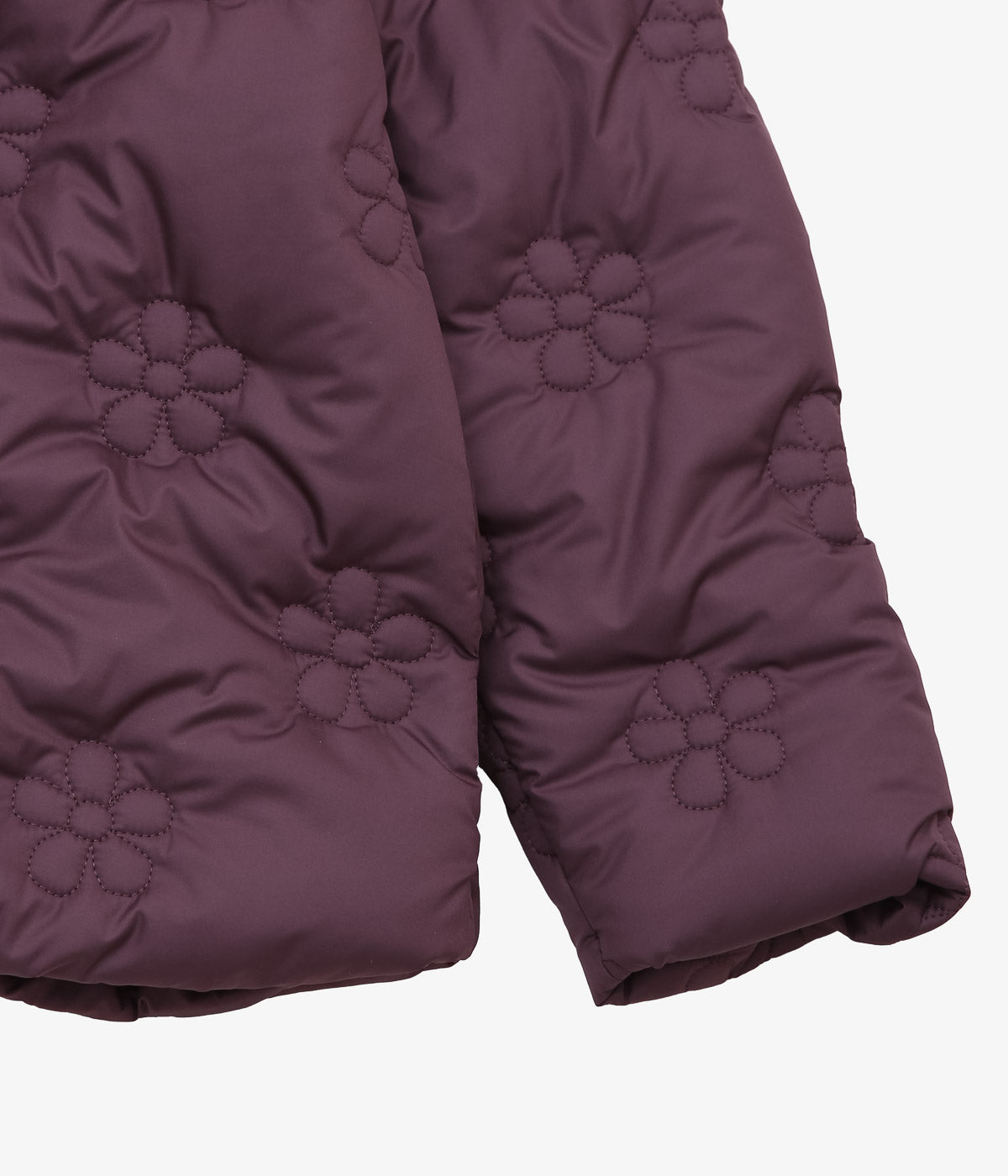 ELEPH ''FLOWER PUFF SHORT'' (BURGUNDY)