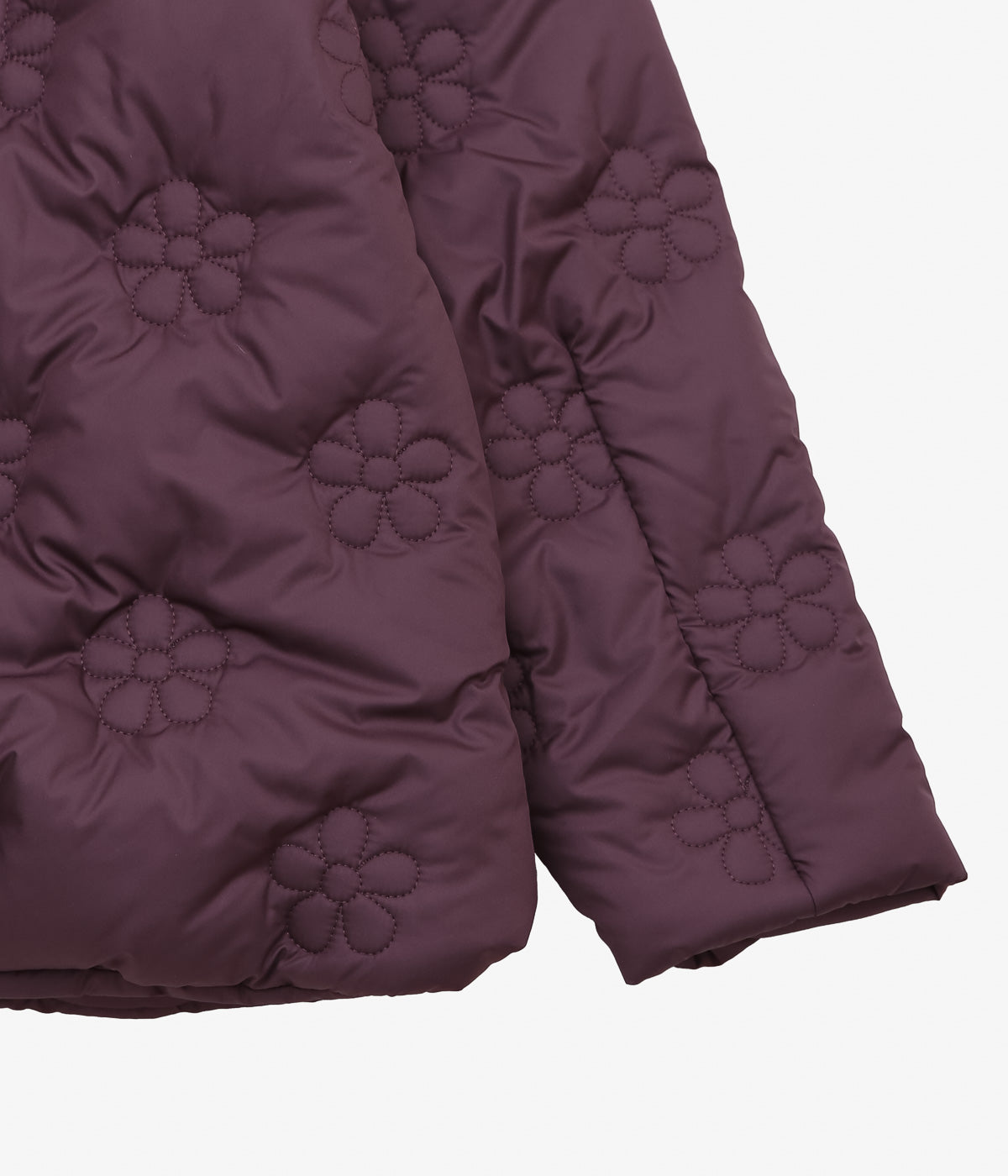 ELEPH ''FLOWER PUFF SHORT'' (BURGUNDY)