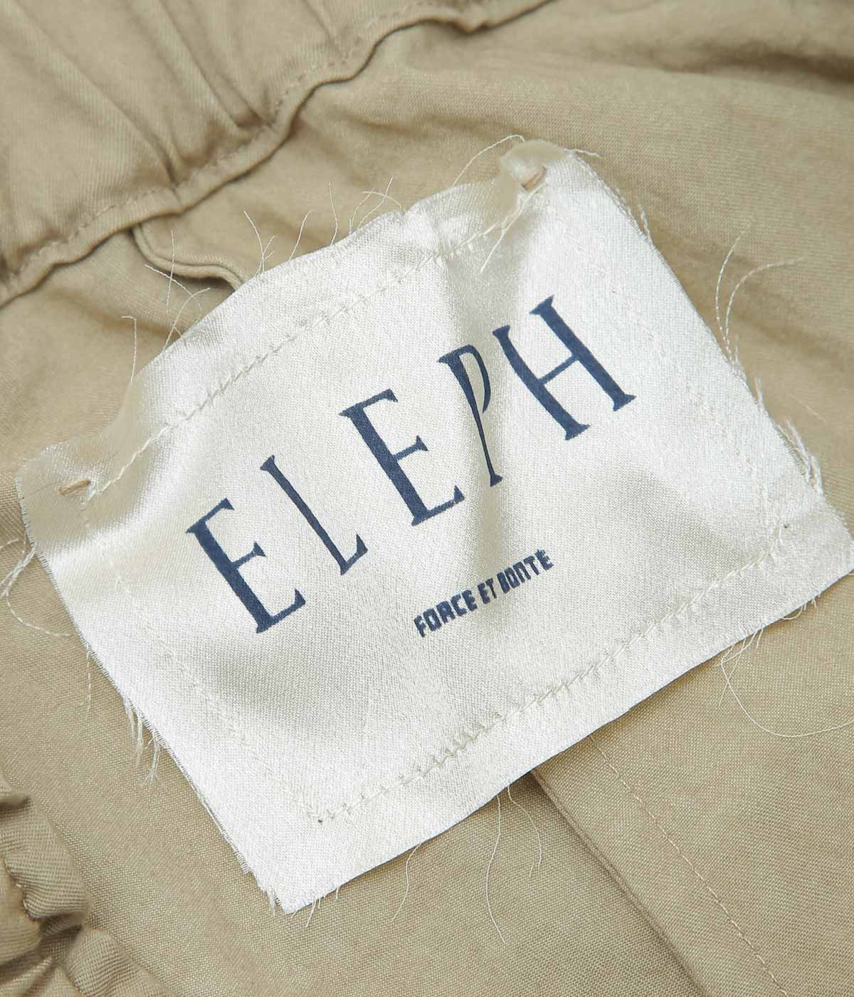 ELEPH "LUCE EASY TROUSER" (KHAKI)