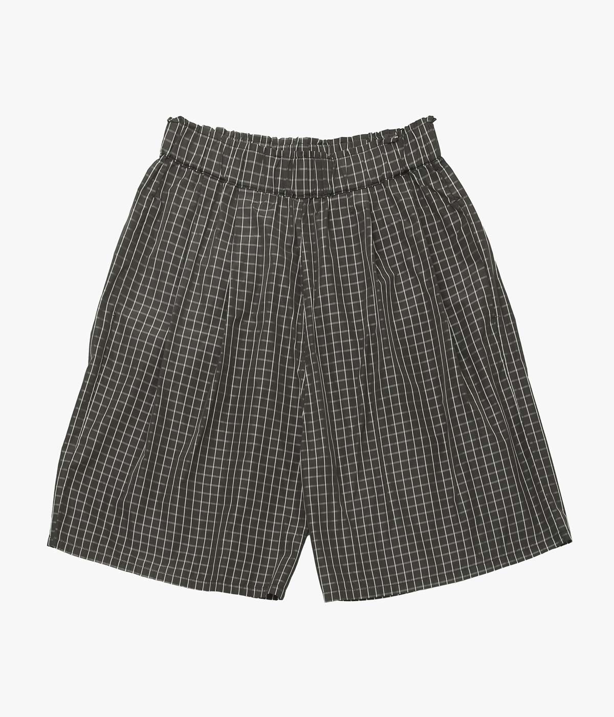 ELEPH ''LUCY SHORTS'' (BROWN CHECK)