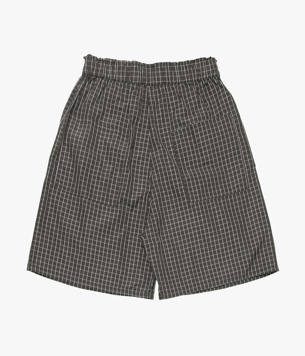 ELEPH ''LUCY SHORTS'' (BROWN CHECK)