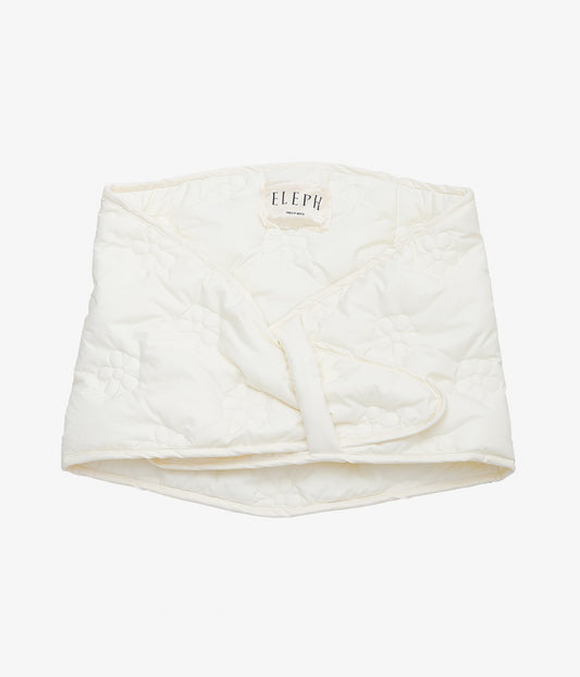 ELEPH ''PUFF SCARF'' (OFF WHITE)