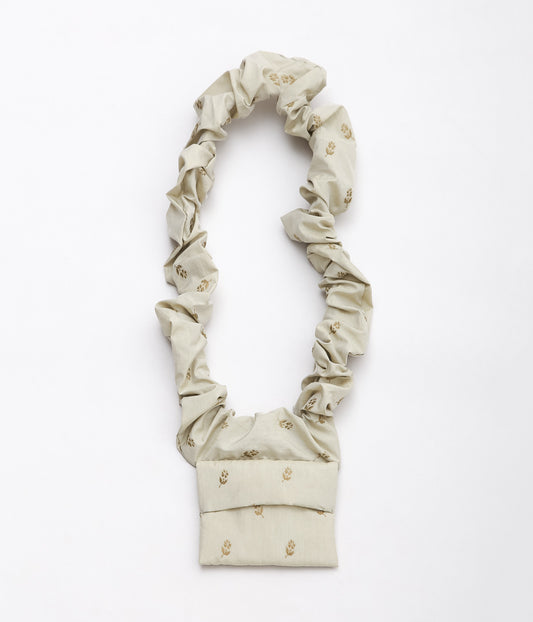 ELEPH ''TINY RUFFLE BAG'' (GOLD)
