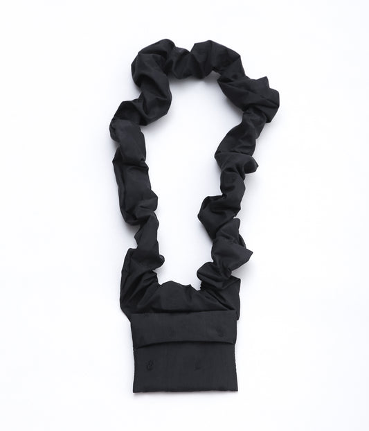 ELEPH ''TINY RUFFLE BAG'' (NAVY)