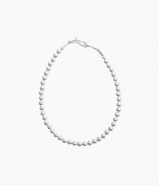 ERICKA NICOLAS BEGAY ''NAVAJO PEARL 4MM 21CM'' (SILVER)