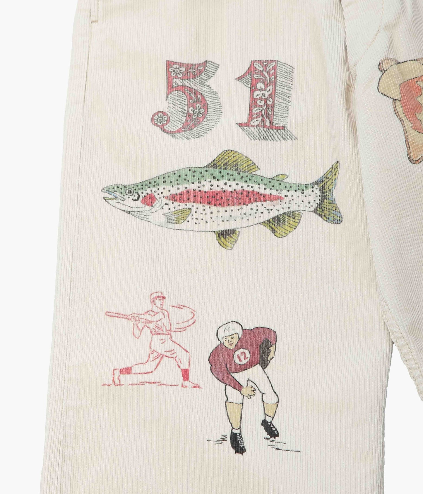 WESTOVERALLS ''AYD×WO MEMORIAL PANTS'' (OFF)