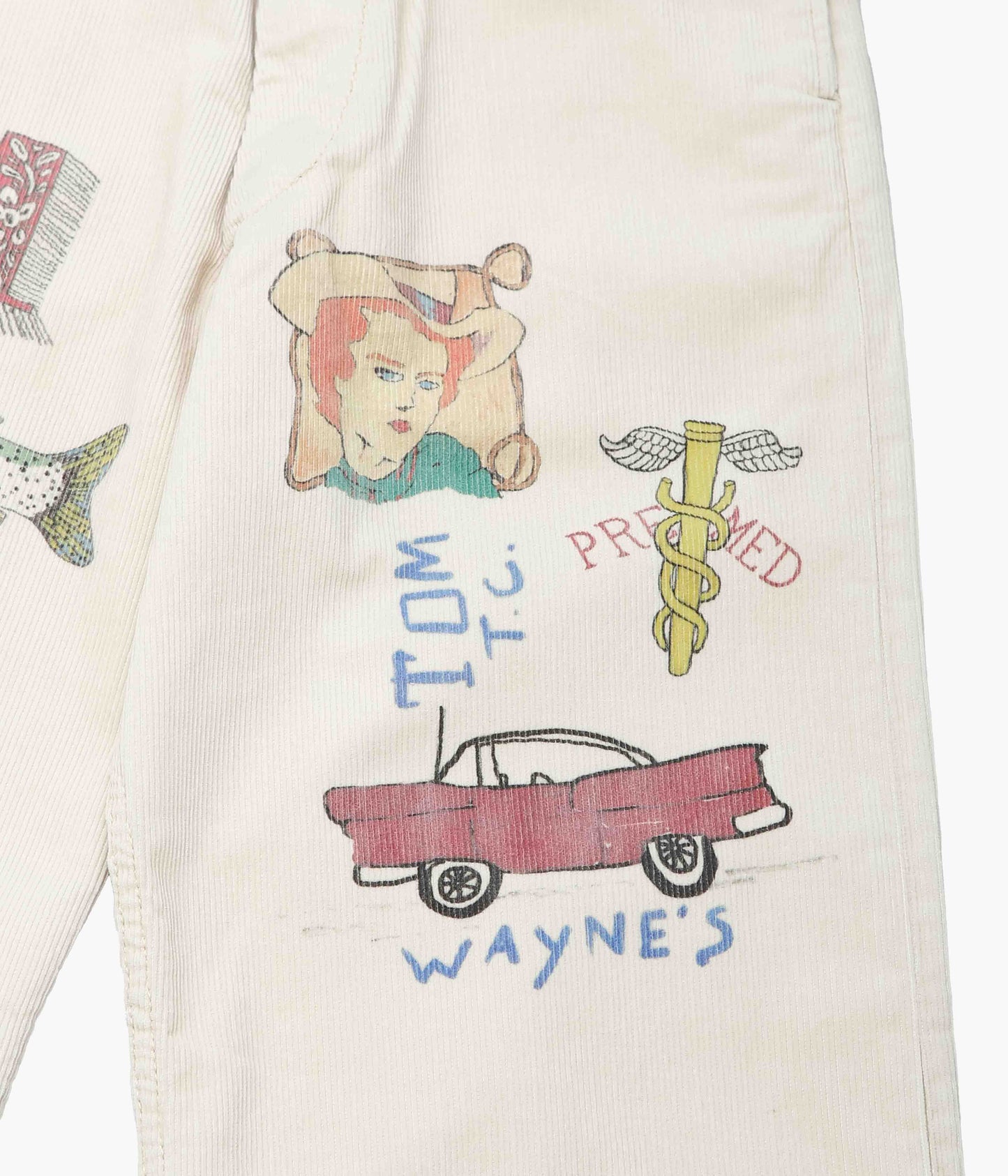 WESTOVERALLS ''AYD×WO MEMORIAL PANTS'' (OFF)