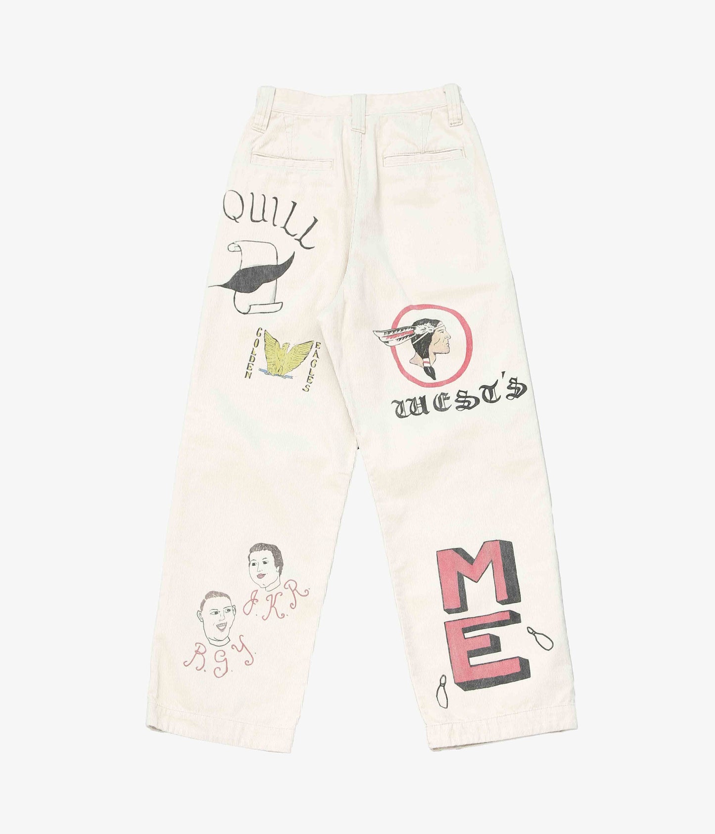 WESTOVERALLS ''AYD×WO MEMORIAL PANTS'' (OFF)
