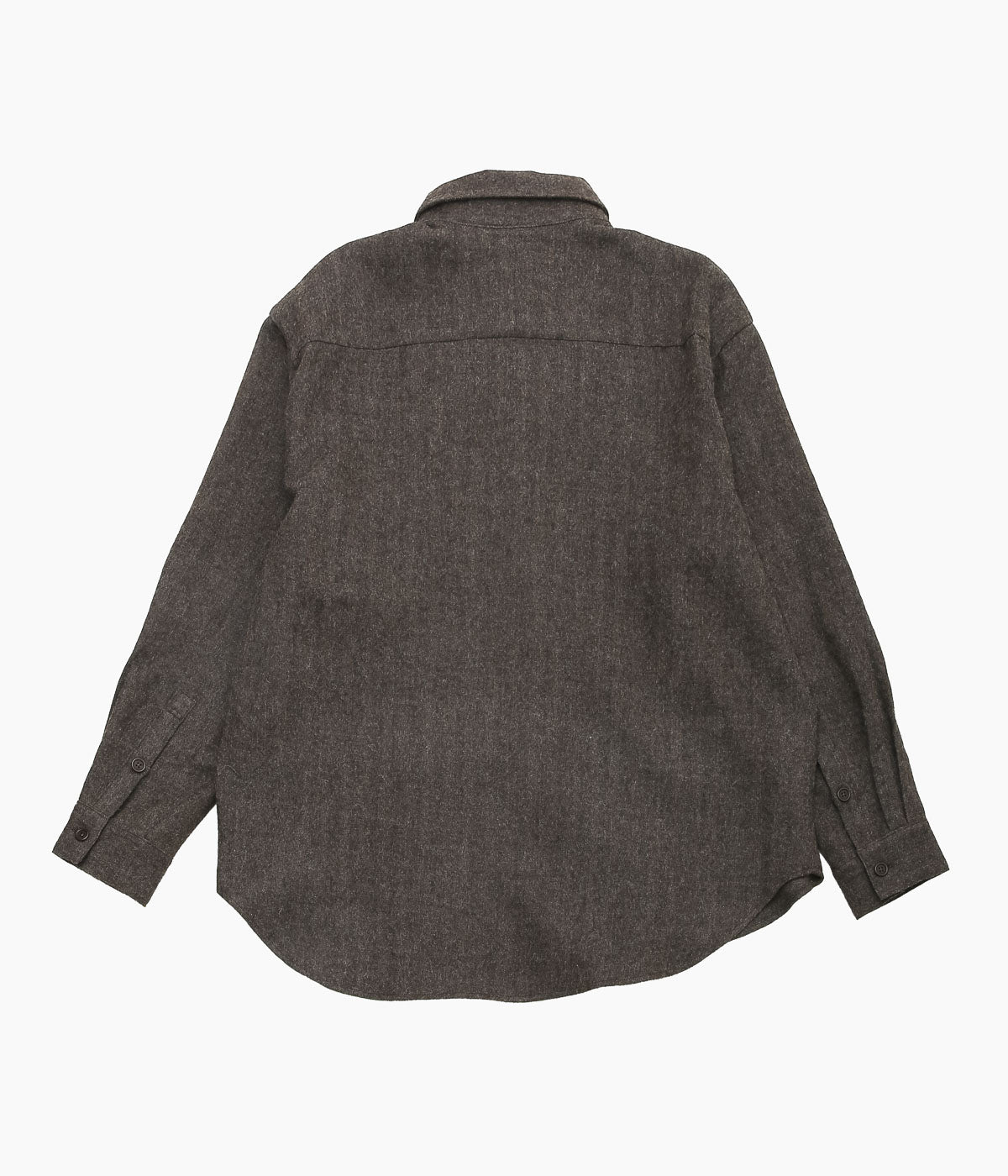 EVAN KINORI ''BIG SHIRT TWO'' (DARK BROWN)