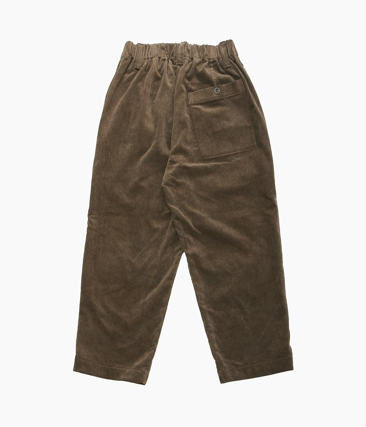 EVAN KINORI ''ELASTIC PANT'' (BROWN)