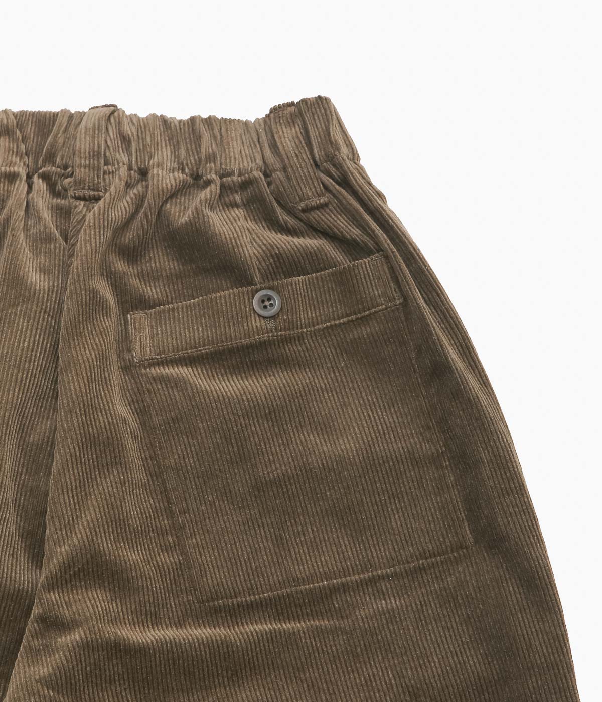 EVAN KINORI ''ELASTIC PANT'' (BROWN)