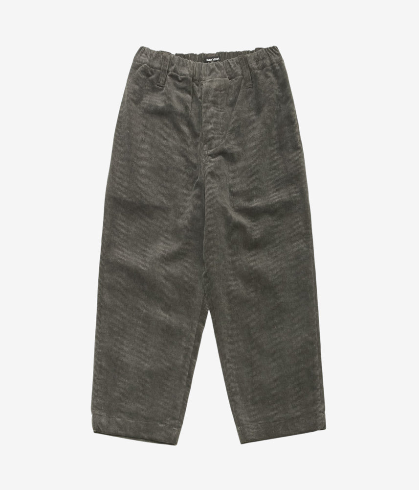 에반 키노리 ''ELASTIC PANT | CARBON DYED CORDUROY'' (CHARCOAL)