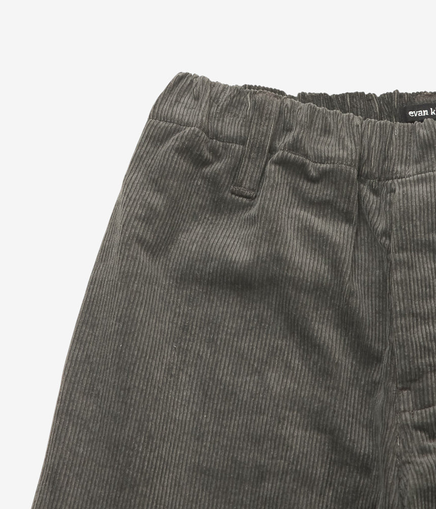 에반 키노리 ''ELASTIC PANT | CARBON DYED CORDUROY'' (CHARCOAL)