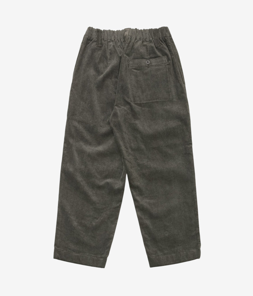 에반 키노리 ''ELASTIC PANT | CARBON DYED CORDUROY'' (CHARCOAL)