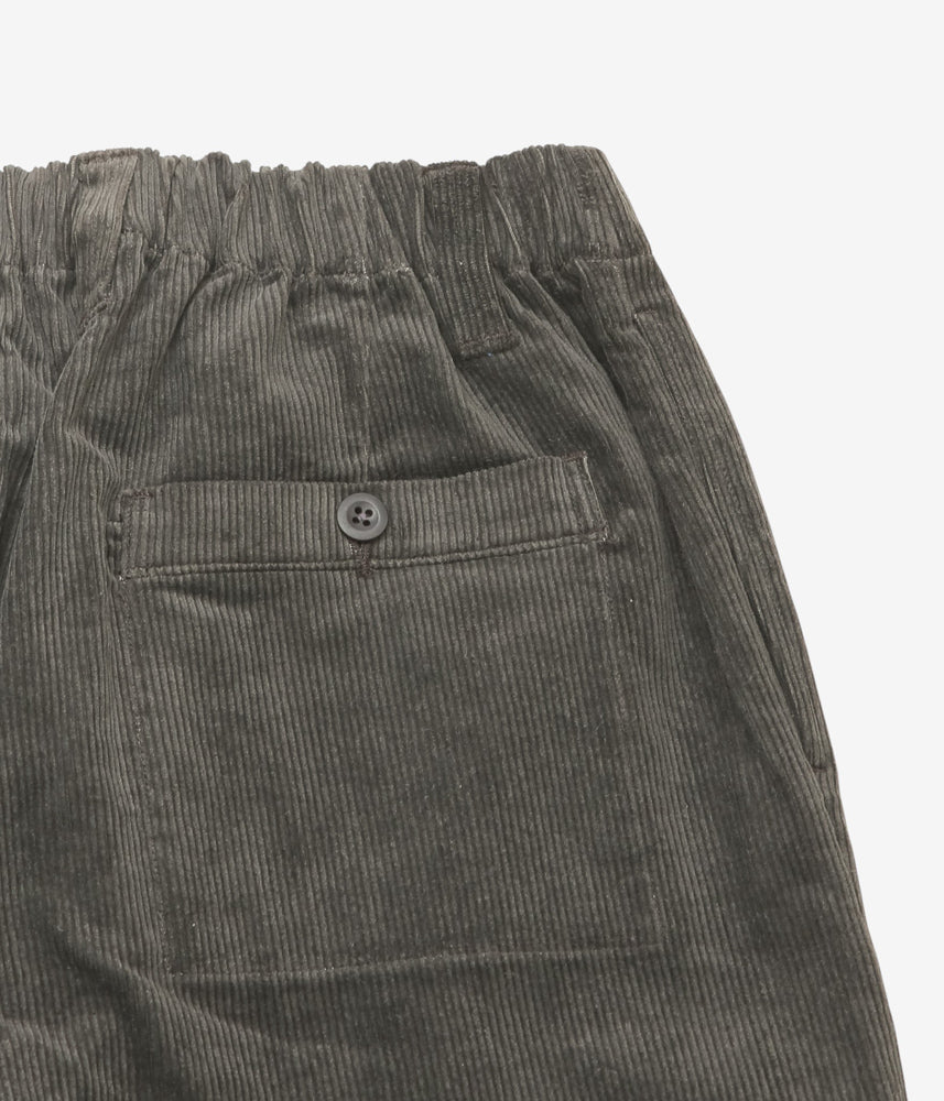 에반 키노리 ''ELASTIC PANT | CARBON DYED CORDUROY'' (CHARCOAL)