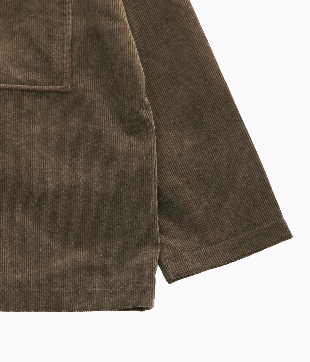 EVAN KINORI ''FIELD SHIRT TWO'' (BROWN)