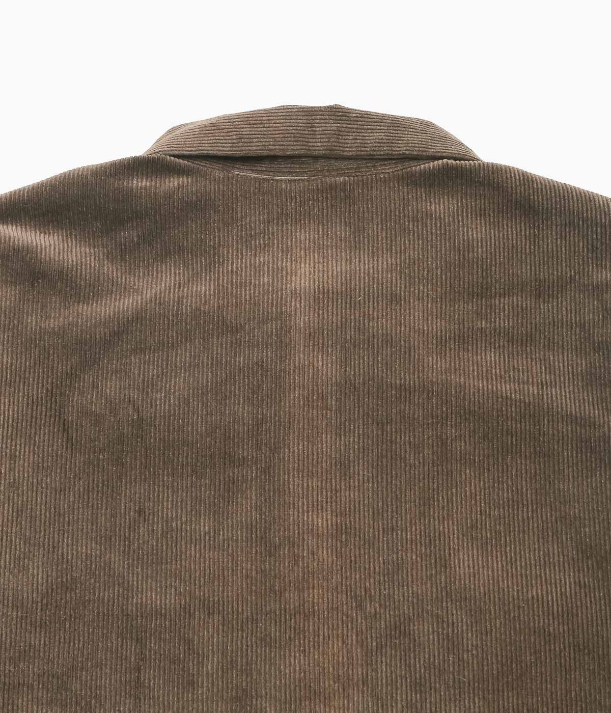 EVAN KINORI ''FIELD SHIRT TWO'' (BROWN)
