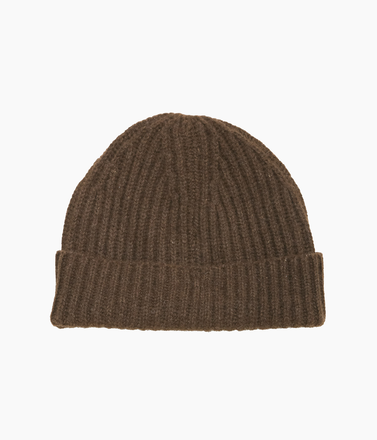 EVAN KINORI ''KNIT HAT'' (DARK BROWN)