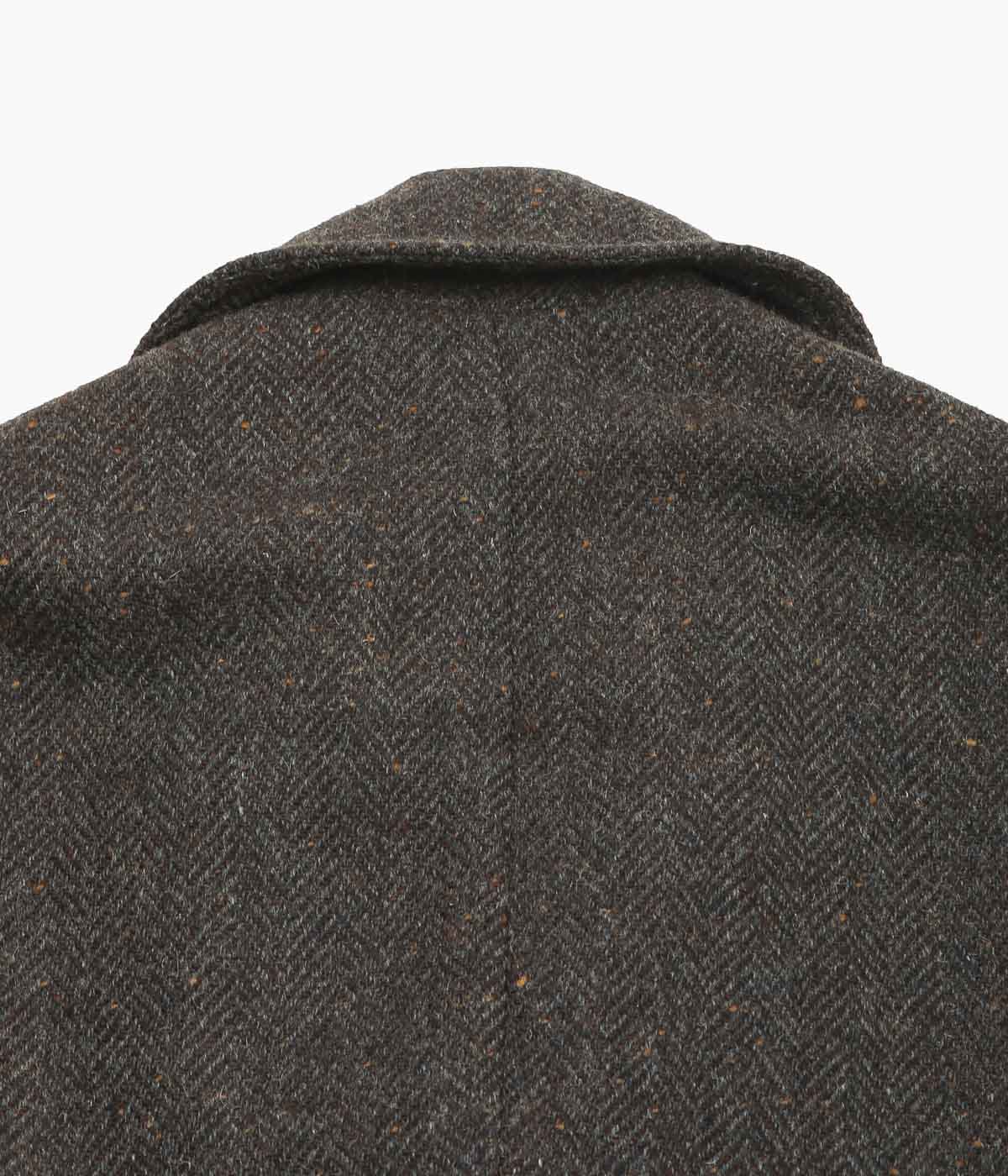 EVAN KINORI ''PEACOAT'' (BROWN / CHARCOAL)
