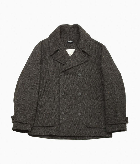 EVAN KINORI ''PEACOAT'' (BROWN / CHARCOAL)