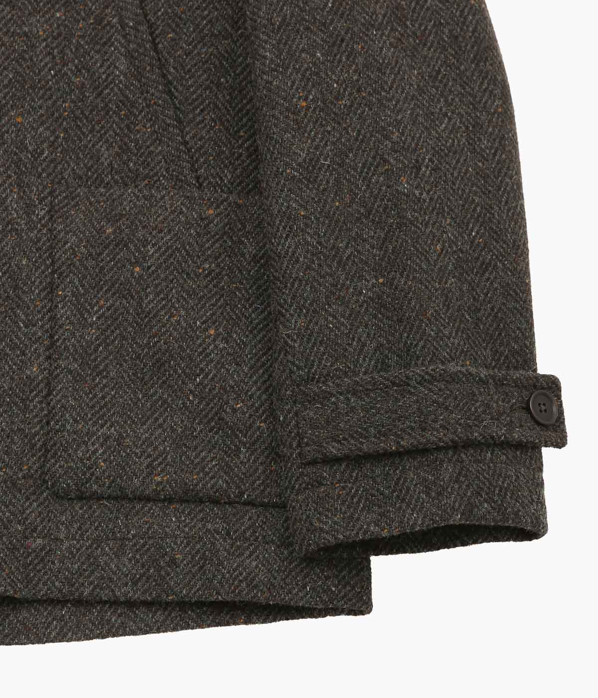 EVAN KINORI ''PEACOAT'' (BROWN / CHARCOAL)