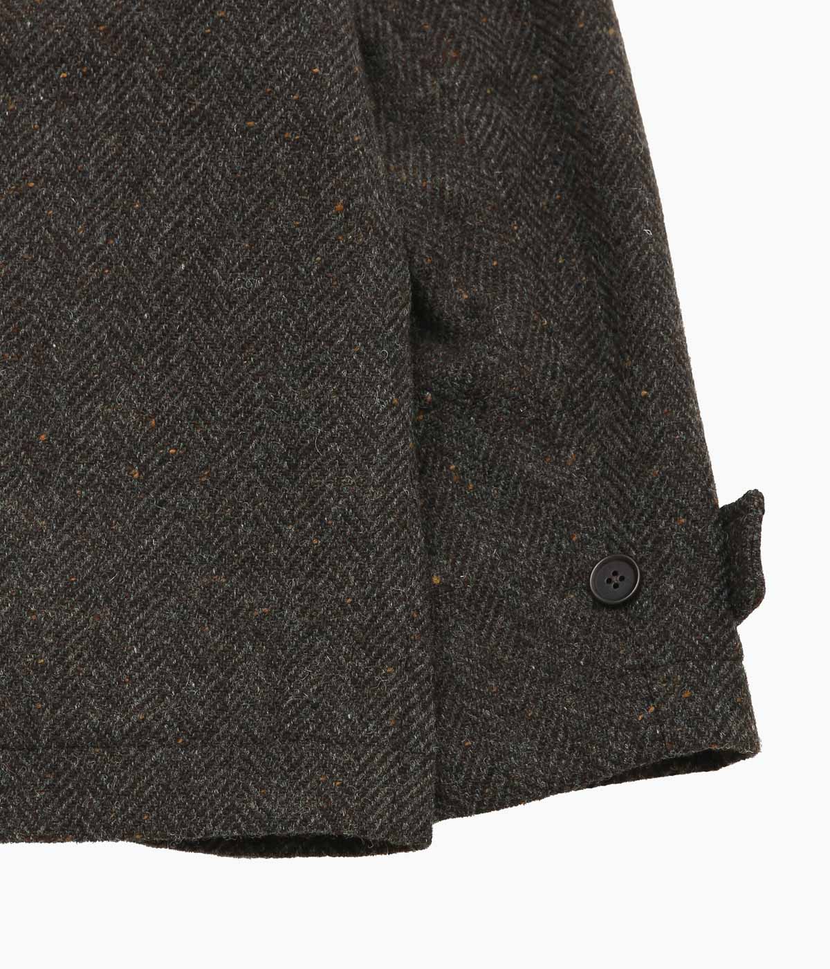 EVAN KINORI ''PEACOAT'' (BROWN / CHARCOAL)