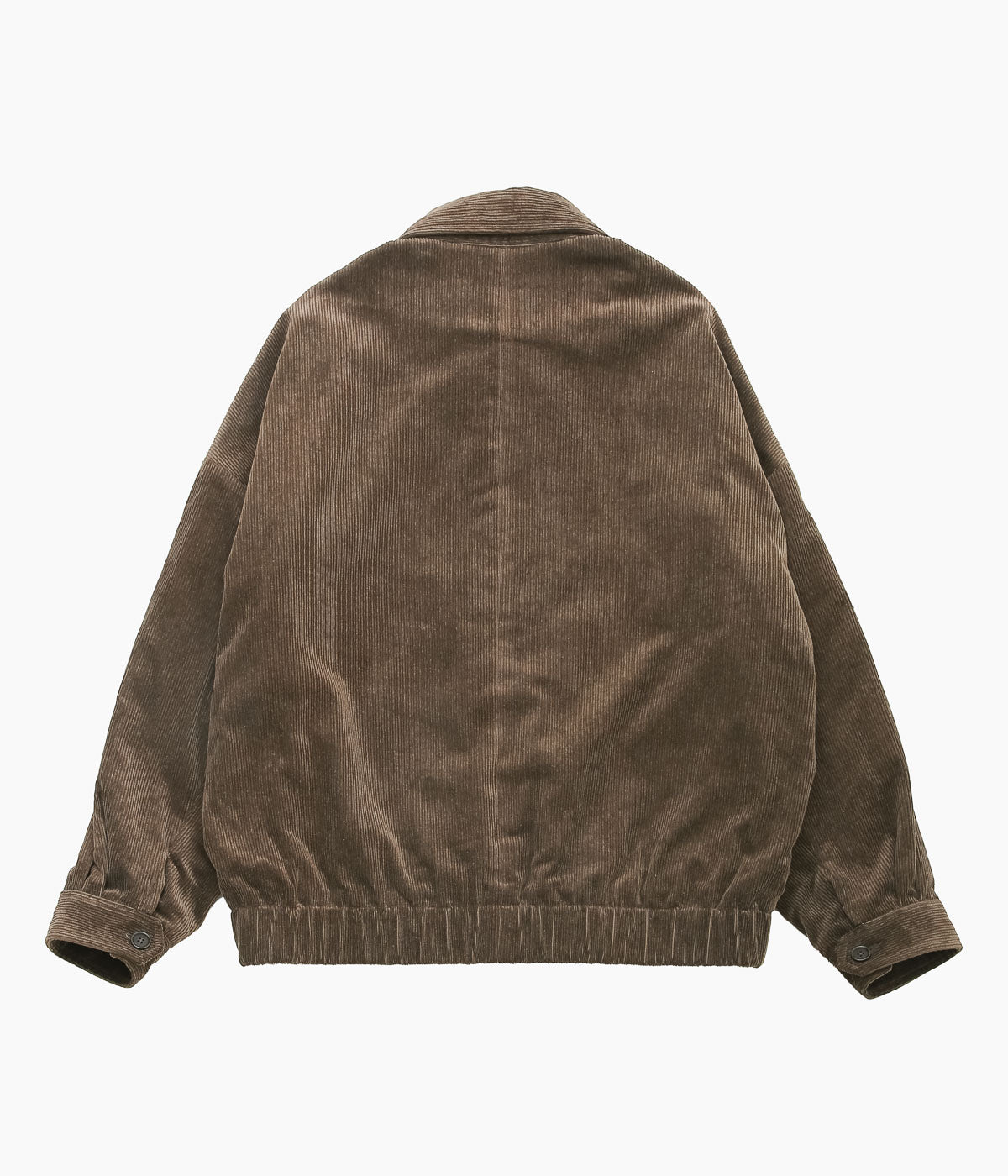 EVAN KINORI ''ZIP JACKET TWO'' (BROWN)