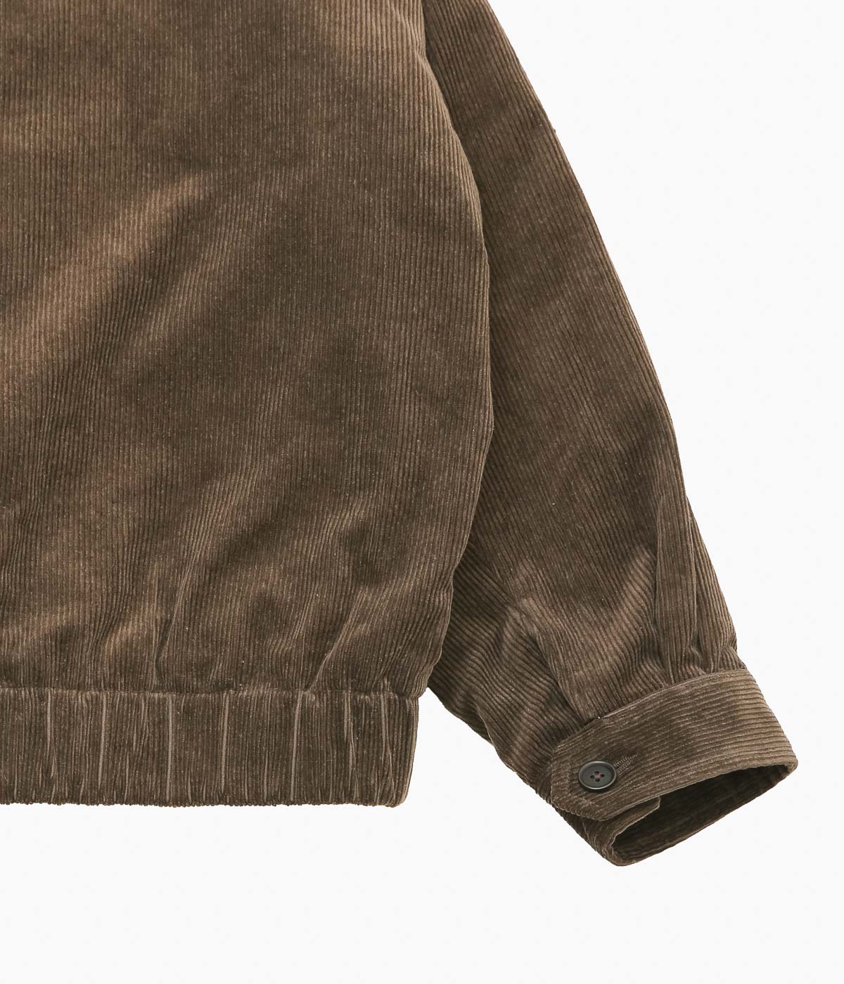 EVAN KINORI ''ZIP JACKET TWO'' (BROWN)