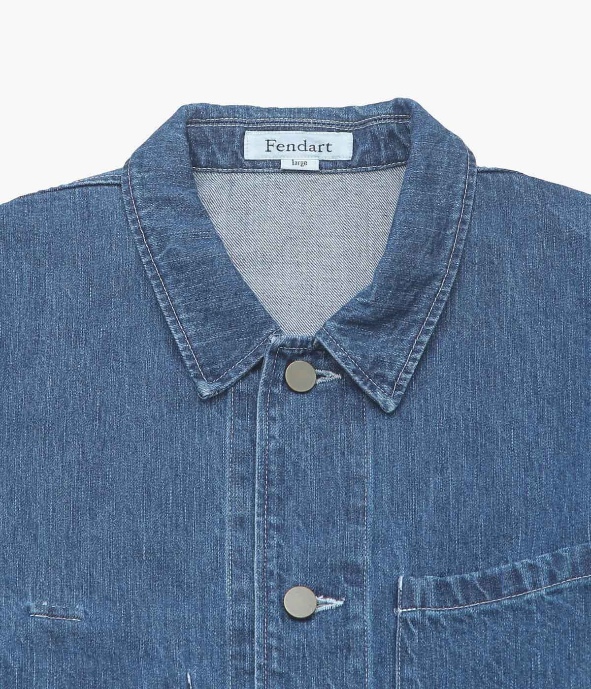 FENDART ''BALADE JACKET'' (WASHED BLUE DENIM)