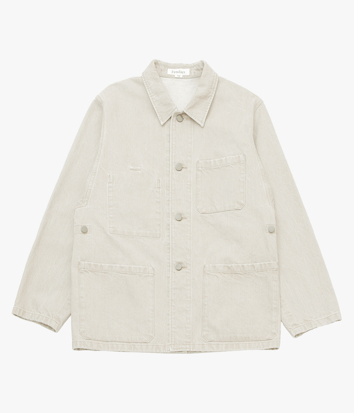 FENDART ''BALADE JACKET'' (WASHED KHAKI DENIM)