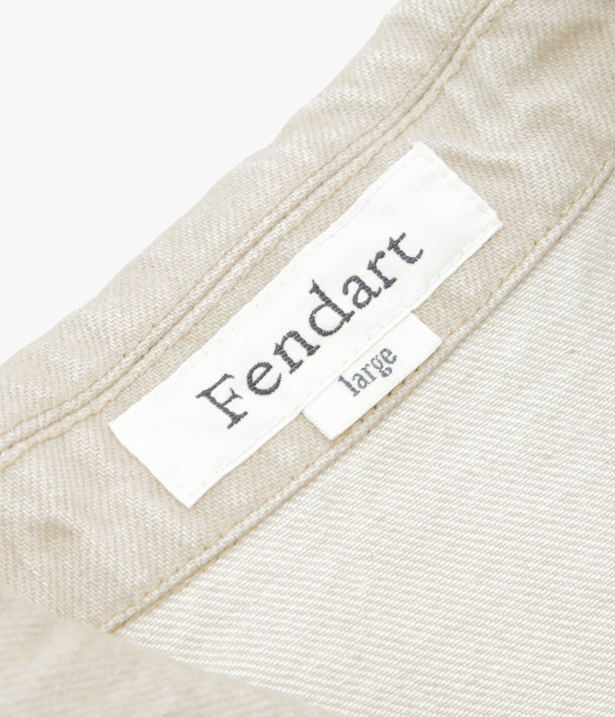FENDART ''BALADE JACKET'' (WASHED KHAKI DENIM)
