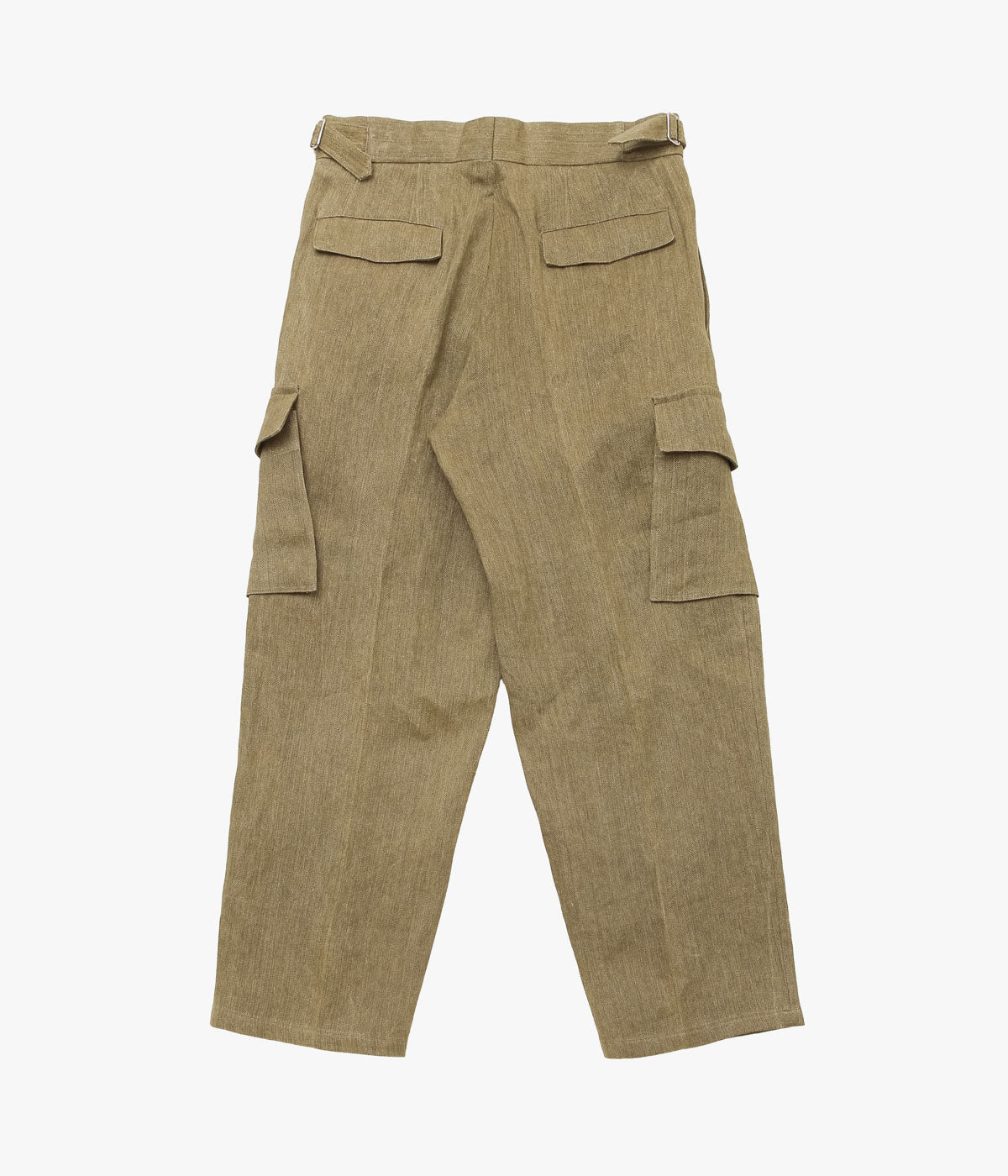 FENDART ''CROSS-TUCK CARGO PANTS'' (KHAKI)