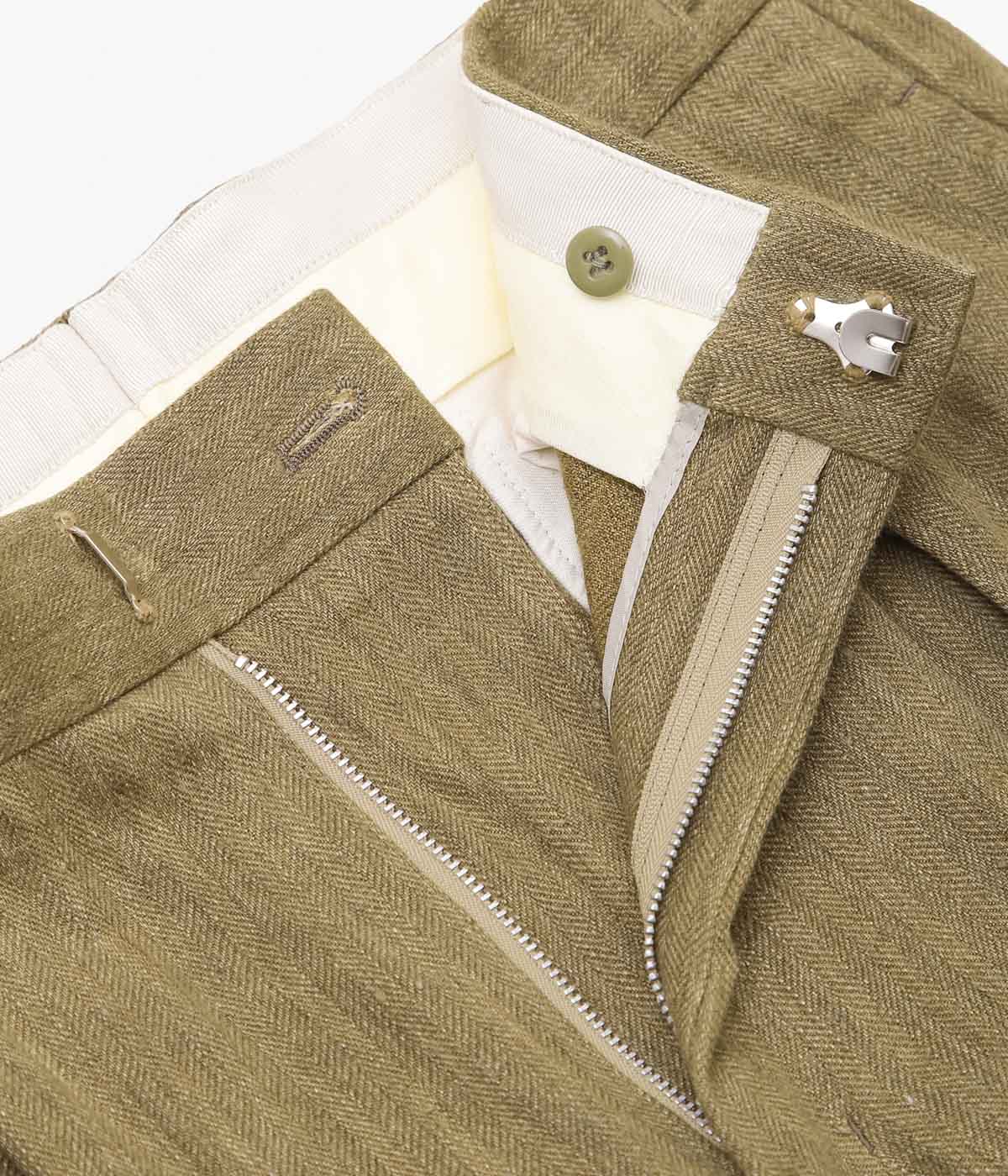 FENDART ''CROSS-TUCK CARGO PANTS'' (KHAKI)