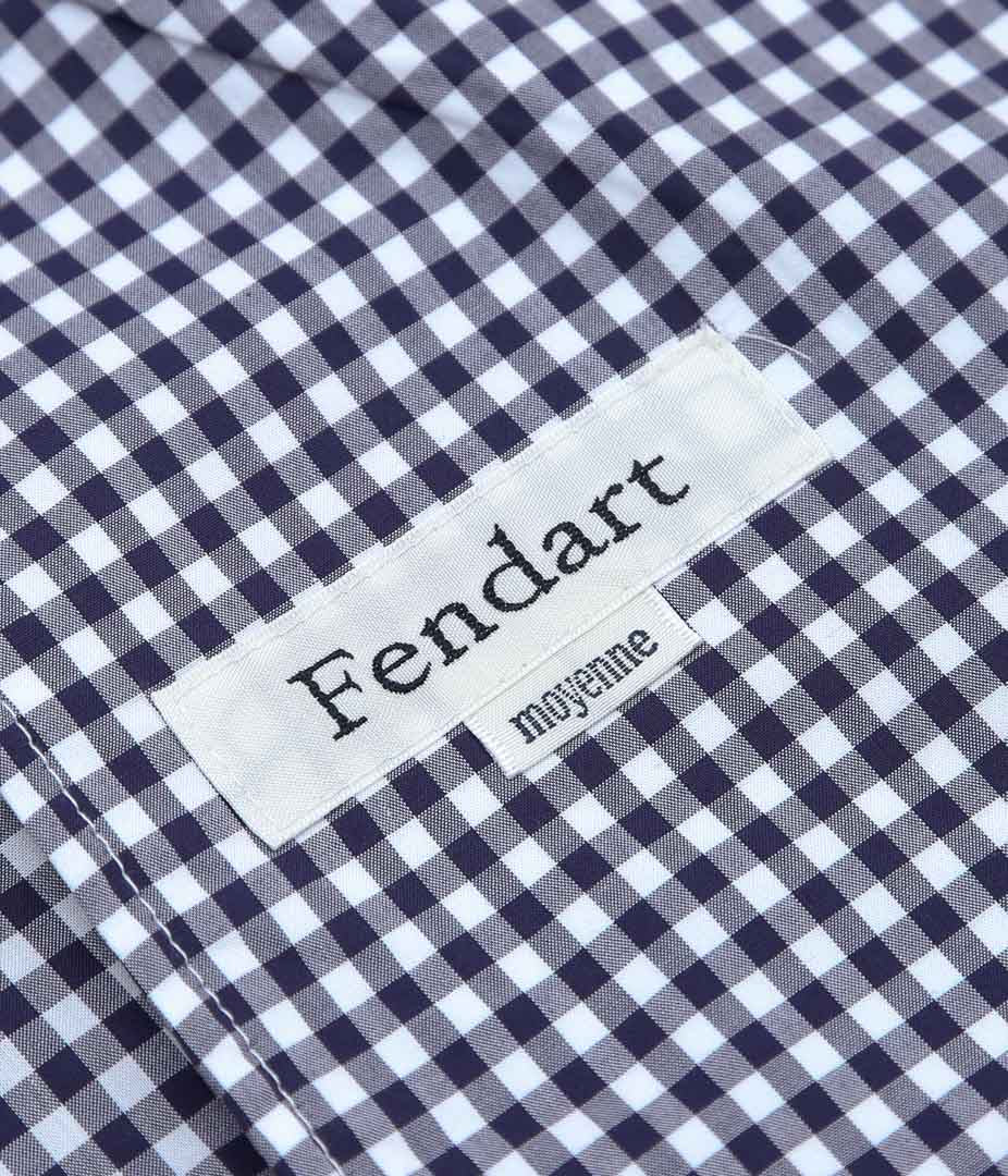 FENDART ''SHIRT JACKET｜THOMAS MASON'' (NAVY CHECK)