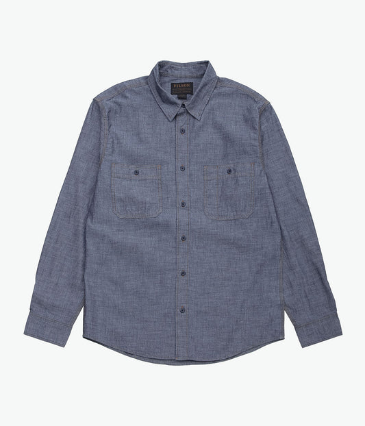 【SAMPLE SALE】FILSON''CHAMBRAY CPO SHIRT'' (BLUE)