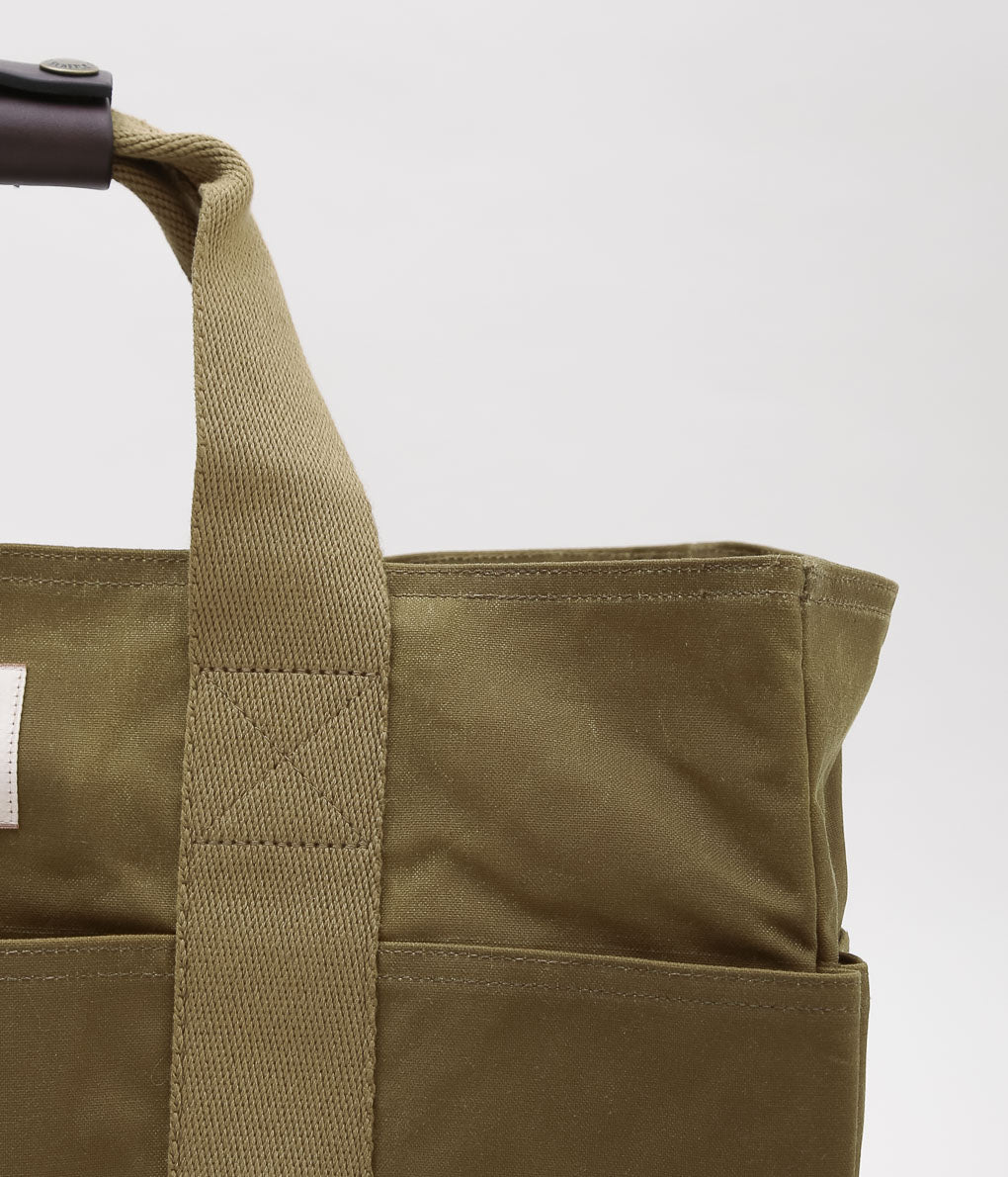 FILSON ''TIN CLOTH SUPPLY TOTE'' (BROWN)